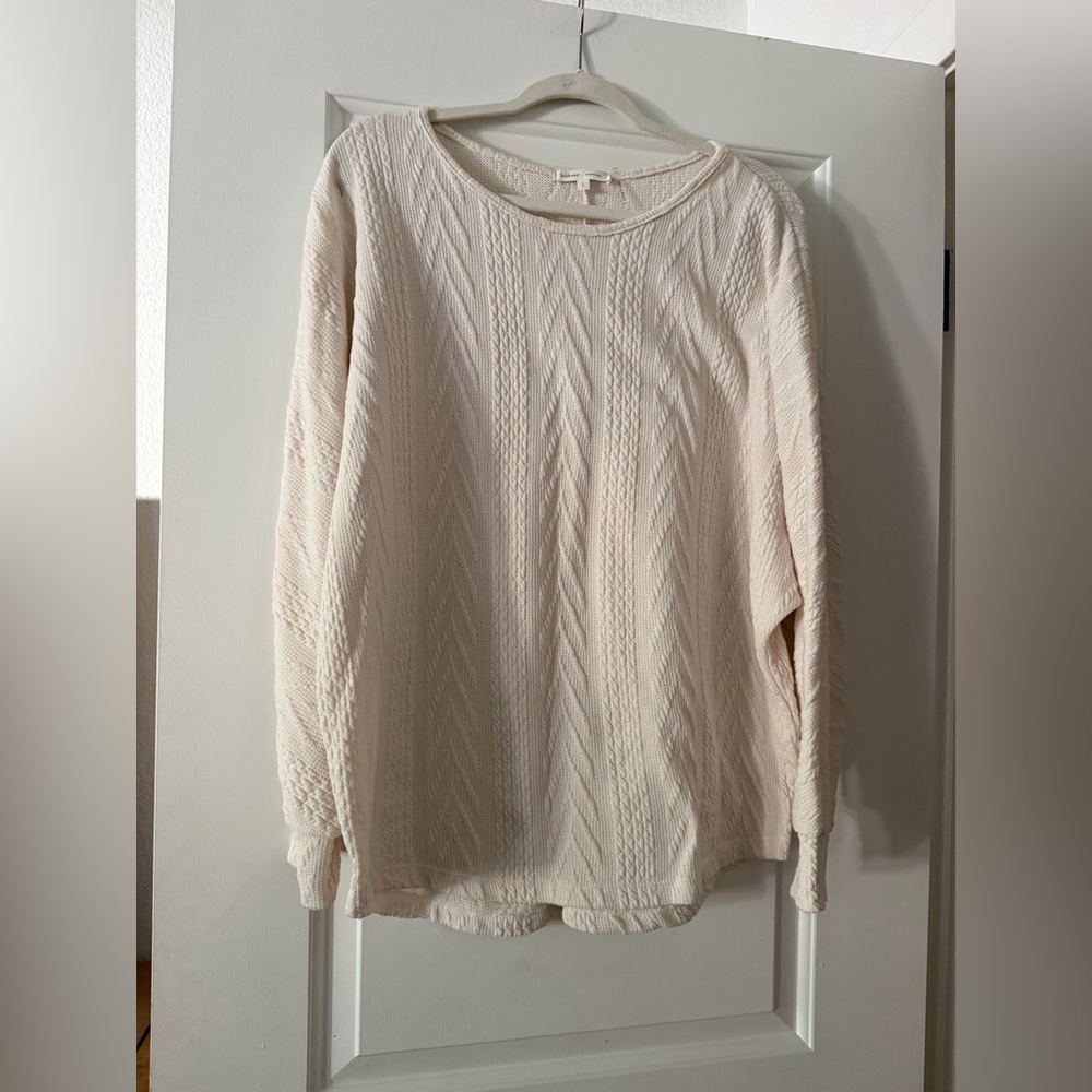 bohme | sweater knit top